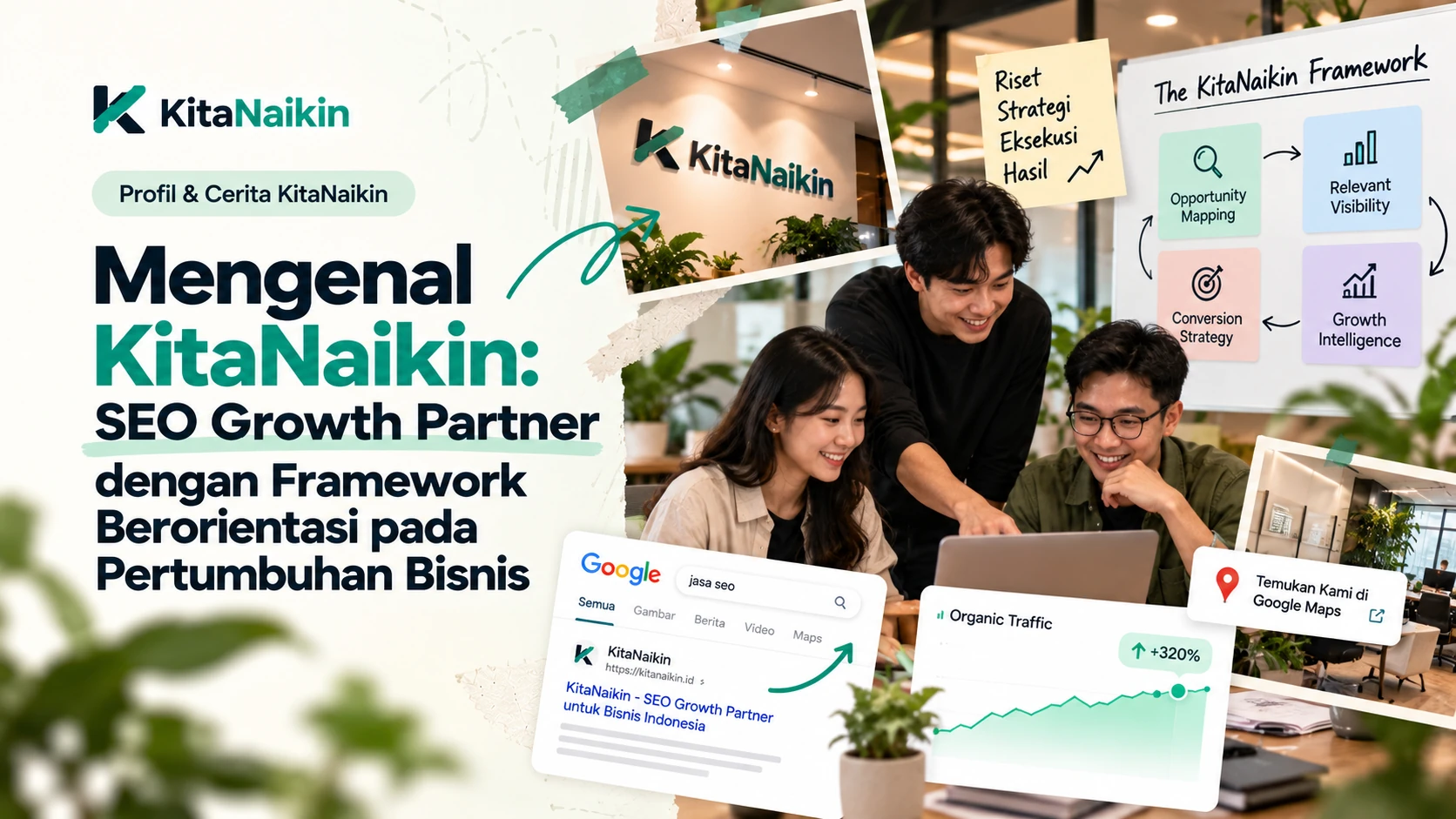 Mengenal KitaNaikin: SEO Growth Partner dengan Framework Berorientasi pada Pertumbuhan Bisnis