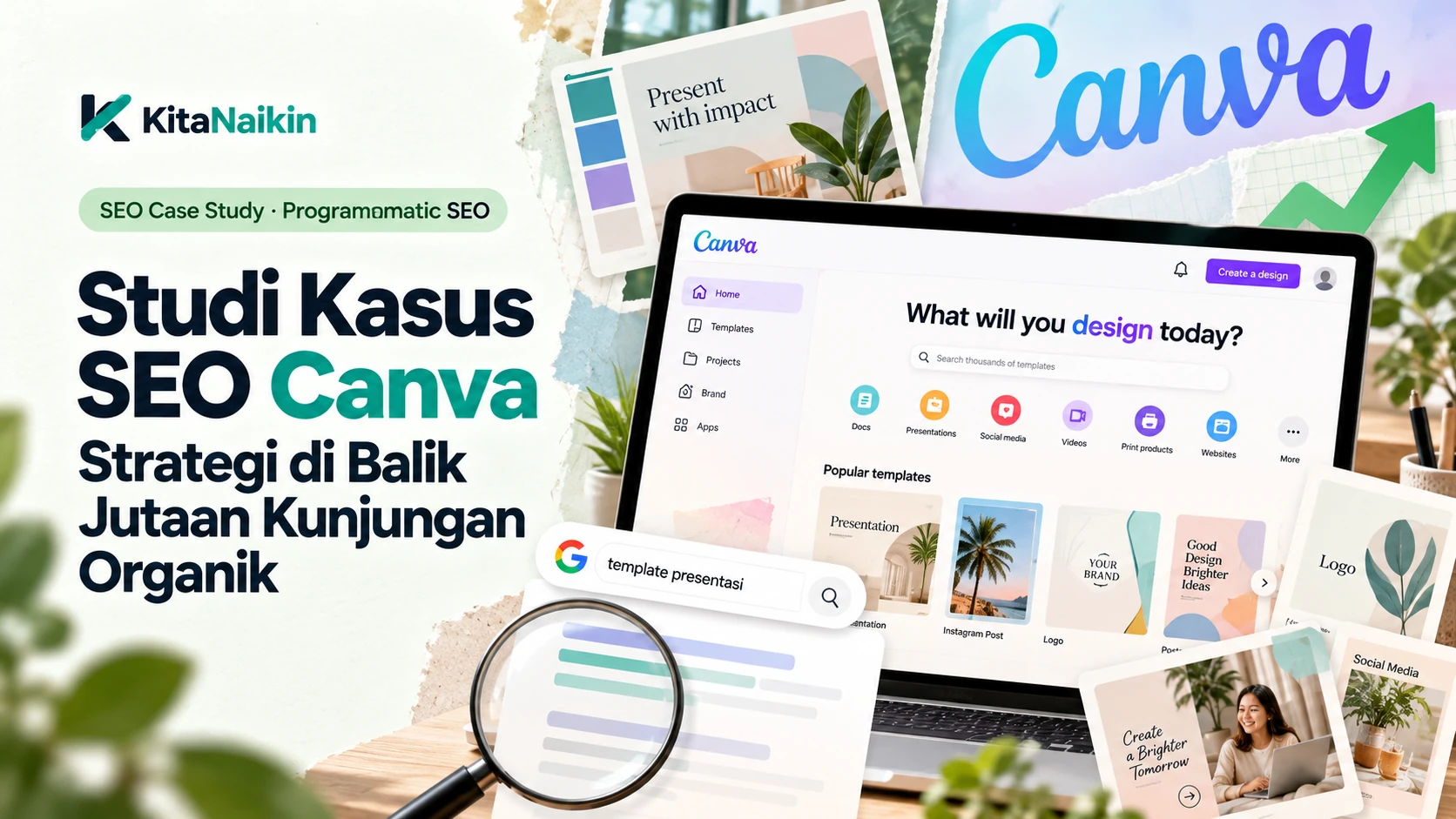 Studi Kasus SEO Canva: Strategi di Balik Jutaan Kunjungan Organik